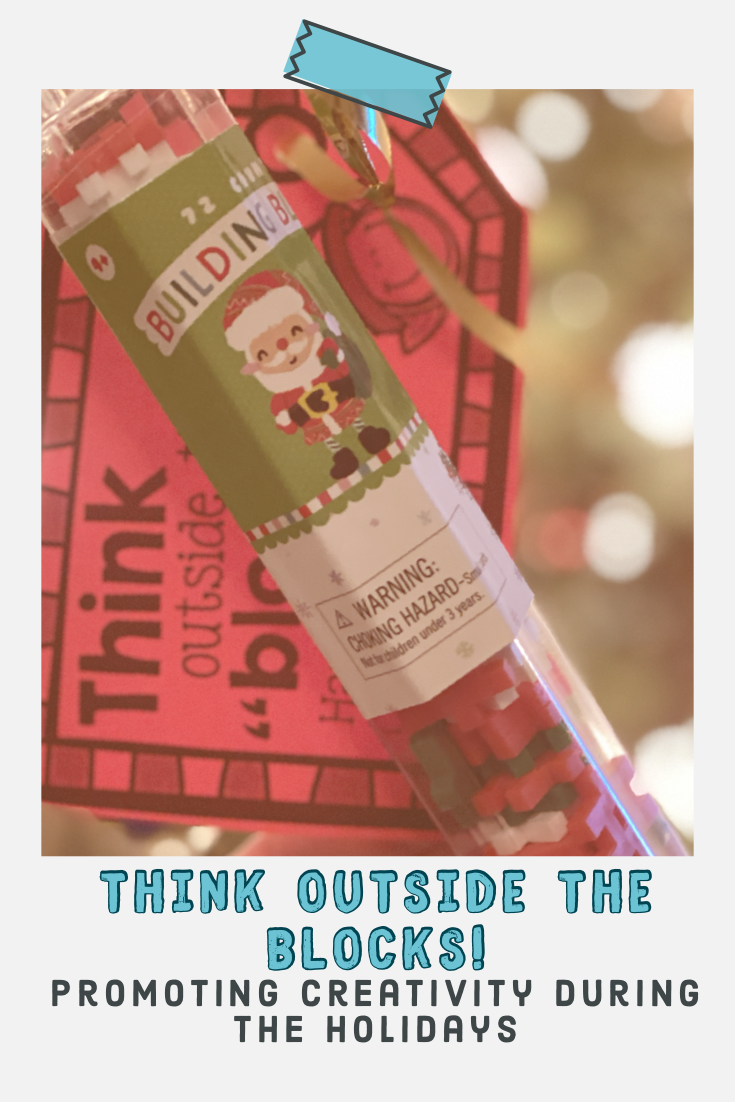 "Think Outside the Blocks!" (freebie gift template)