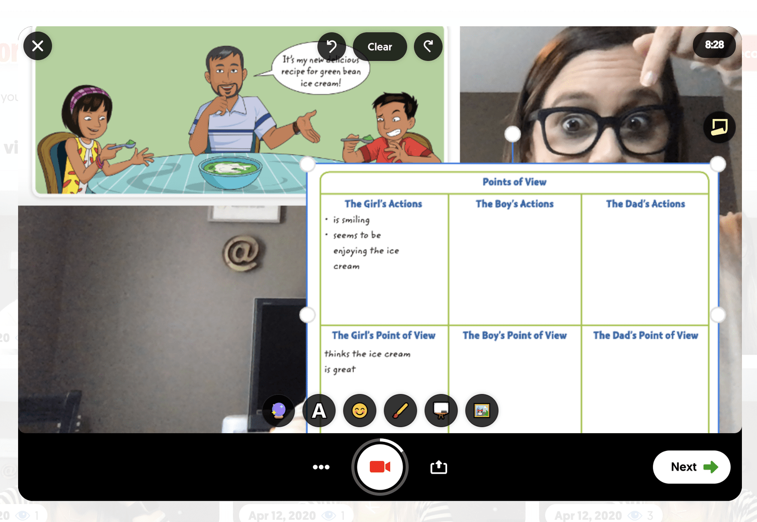Creating Digital Anchor Charts in Flipgrid — @TheMerrillsEDU