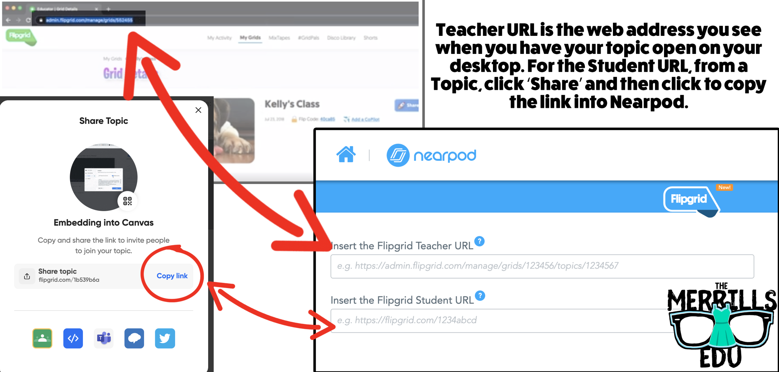 Embedding Flipgrid into Nearpod