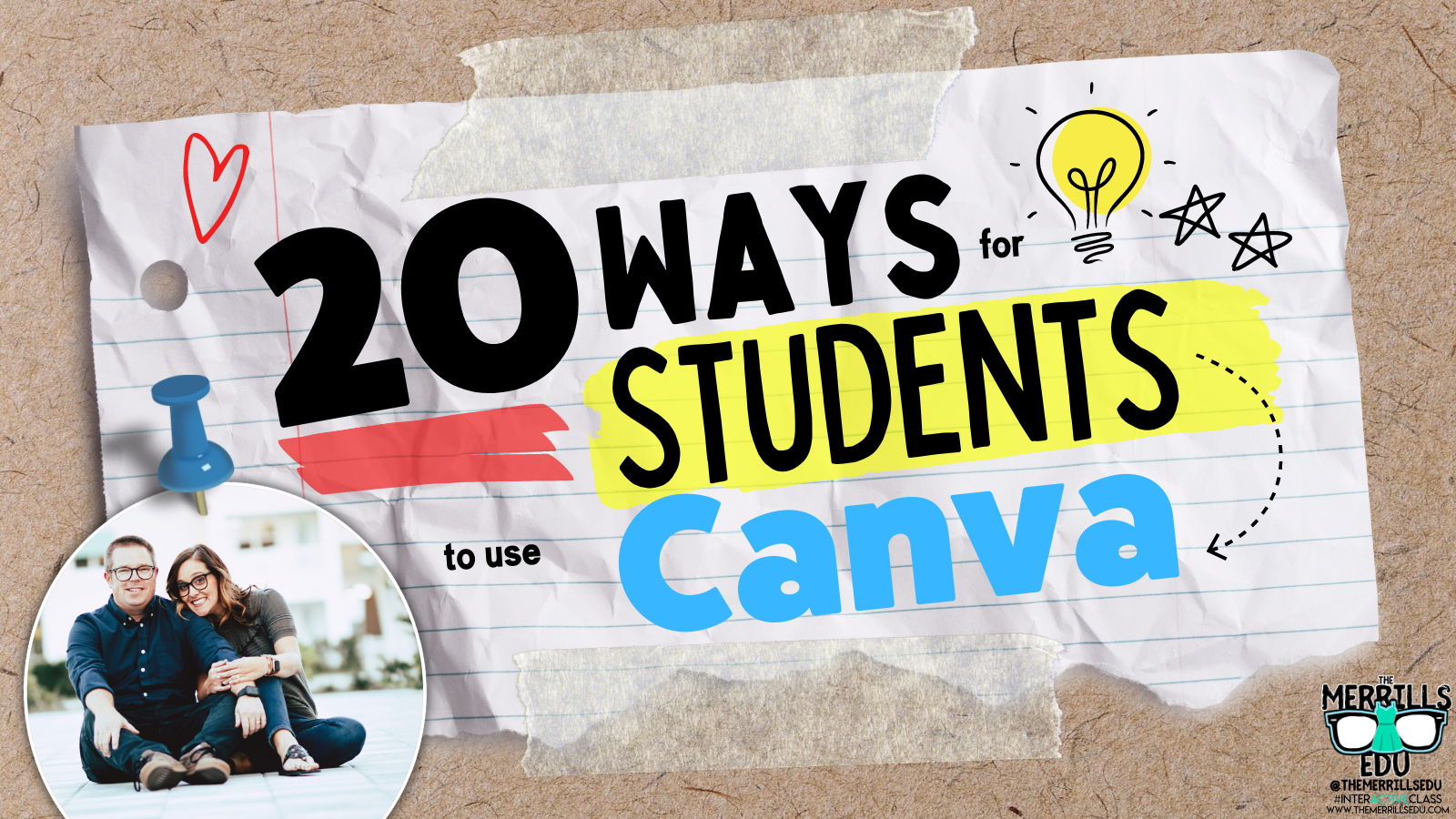 20 Ways for Students to Use Canva in the Classroom — @TheMerrillsEDU