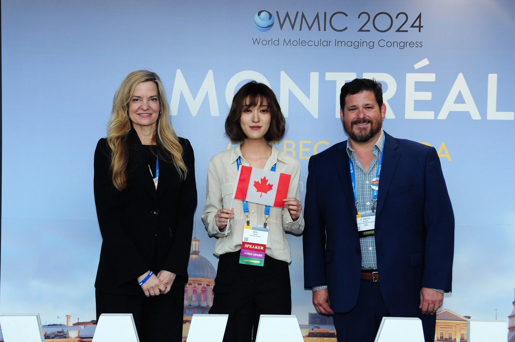 2024 WMIC: Keyu Zhuang awarded "Highest Scoring Abstract from Canada" and "Official Ambassador of Canada"