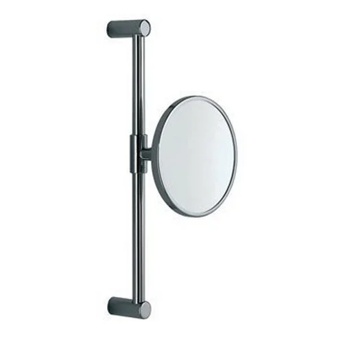 INDA AVO458E Wall mount round 2x mirror on slide rail, dia 18 x 19 proj. x 47cm tall, PC.jpg