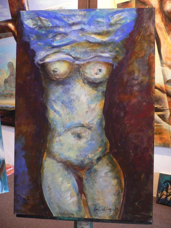 Blue Torso (honoring Dali')