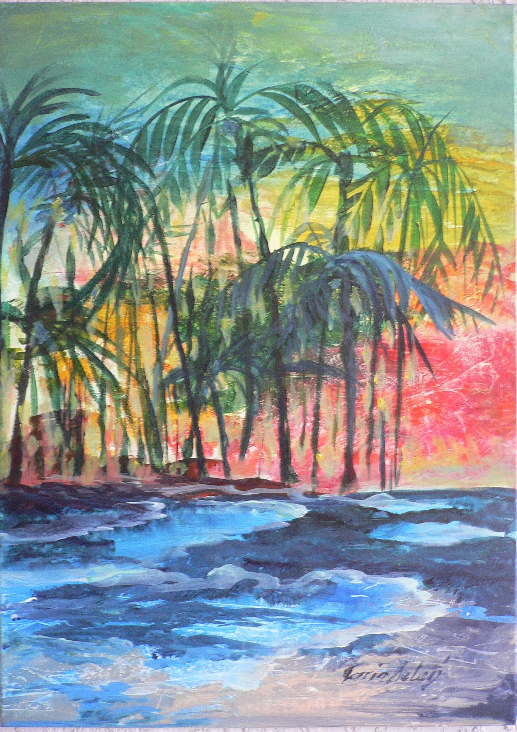Palms by the Sea
