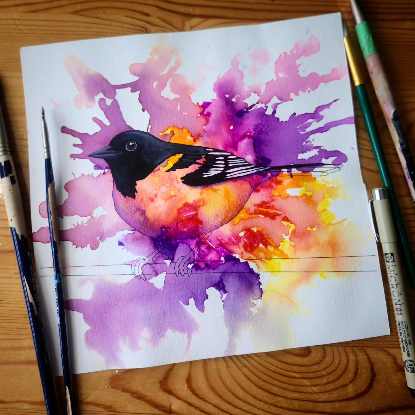 Work in progress. Trying something new!
This week has been a pile of hot garbage so I'm painting and having a drink and trying to dig myself out. So far I like this guy.