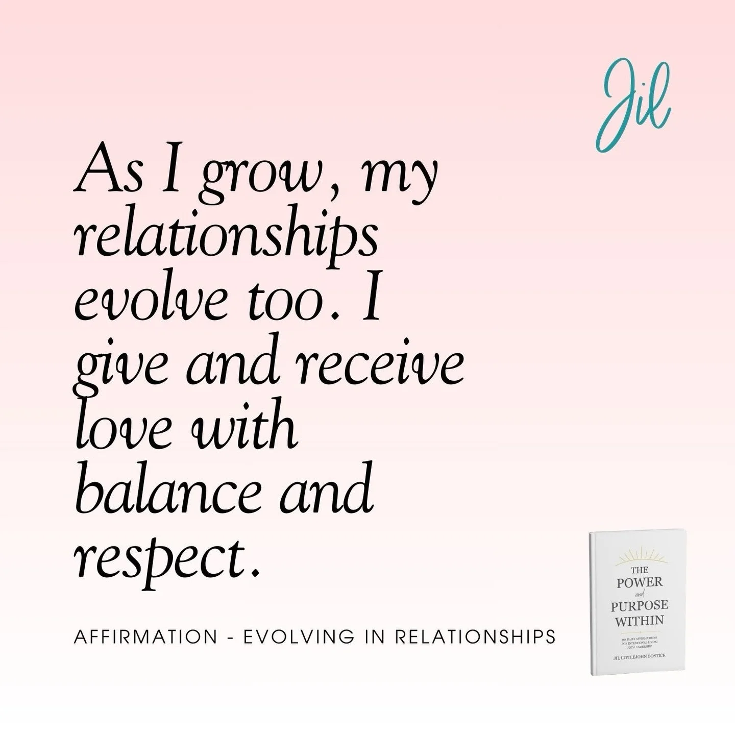 #MindfulMonday

As I continue to grow, I&rsquo;m paying attention to how my relationships are growing too. Real love is not just about giving. It is also about receiving with balance, respect, and grace.

This quote is such a reminder that healthy re