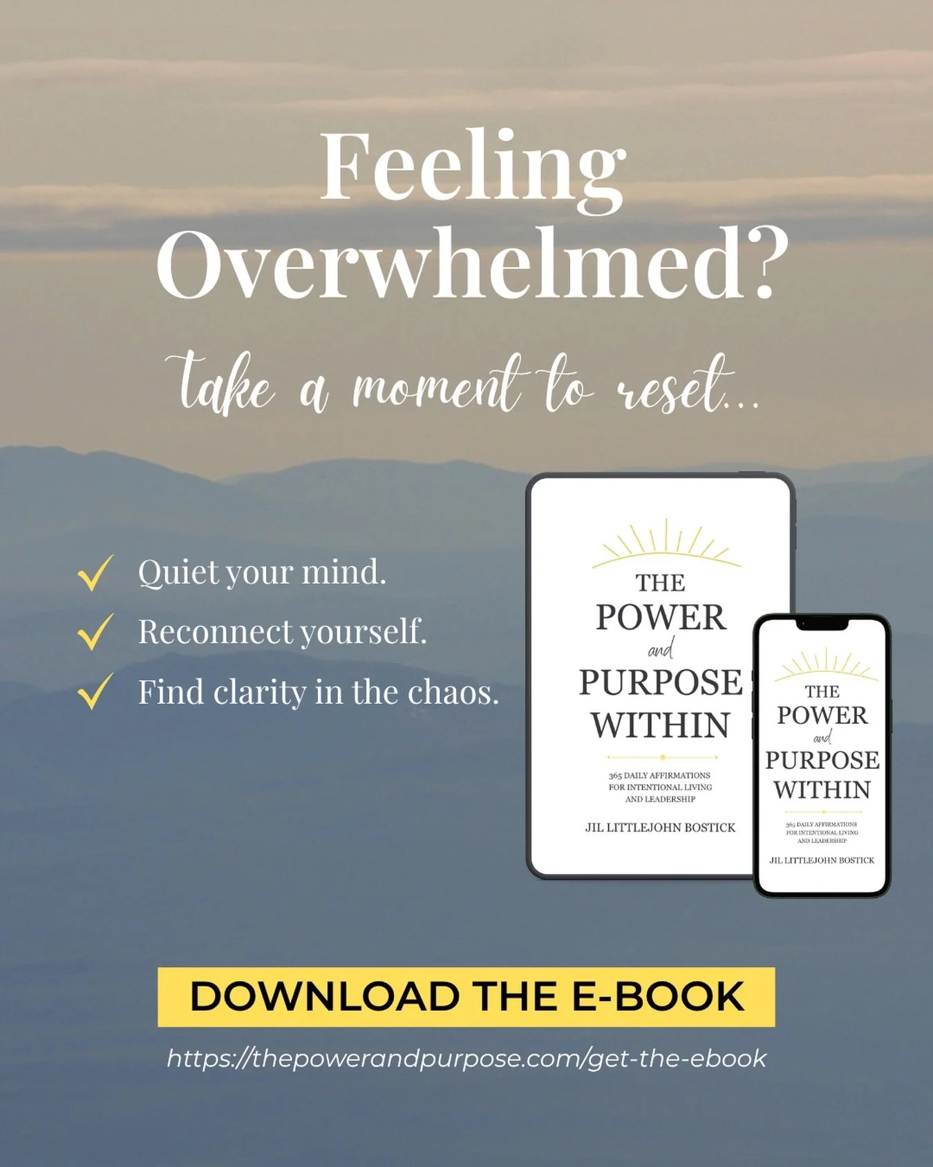 #mindfulmonday 

You don&rsquo;t need to have everything figured out to begin again.

Sometimes&hellip;
all you need is a quiet moment,
a new perspective,
and something that gently brings you back to yourself.

The Power &amp; Purpose ebook was creat