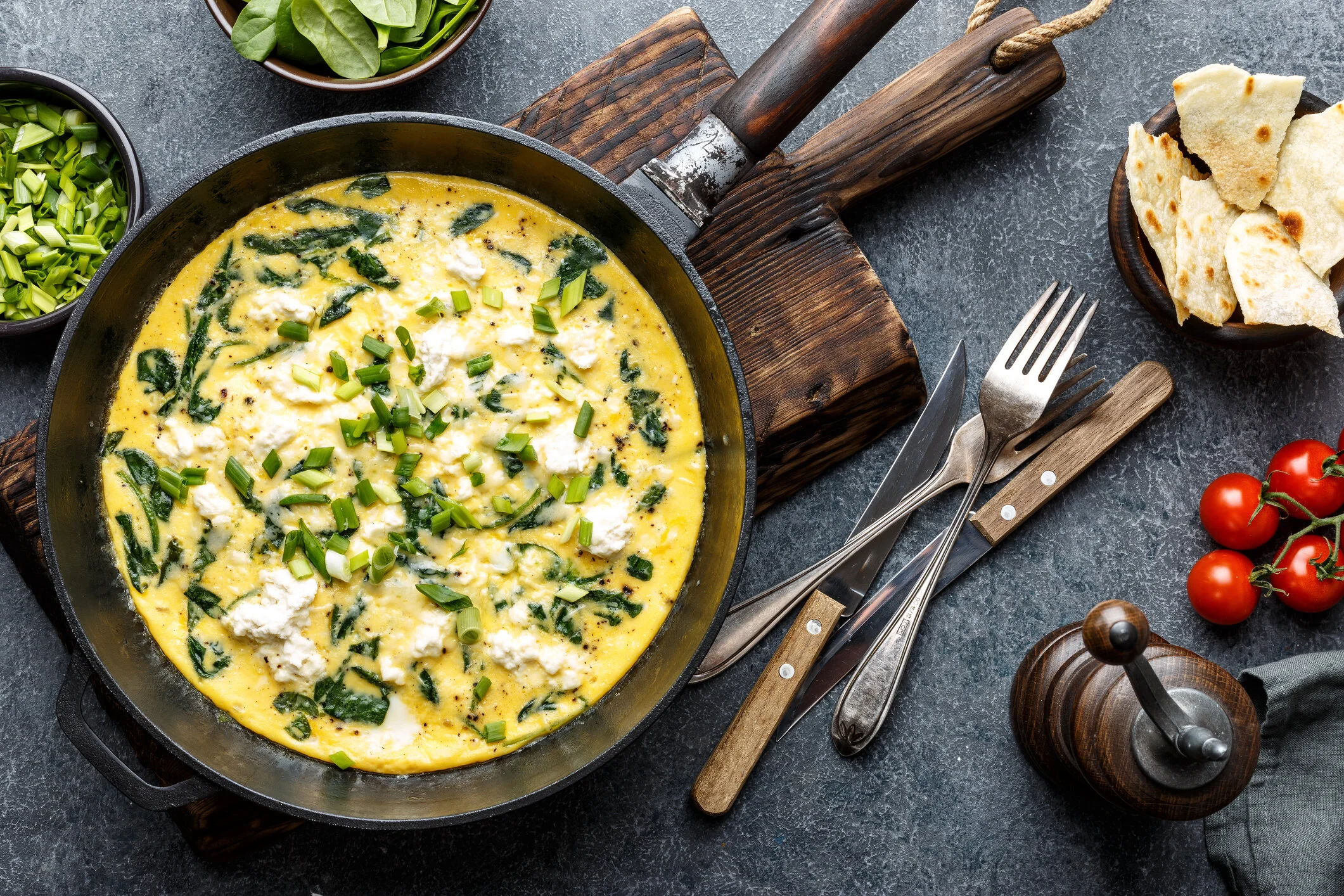 Keto Recipe: Goat Cheese and Vegetable Frittata