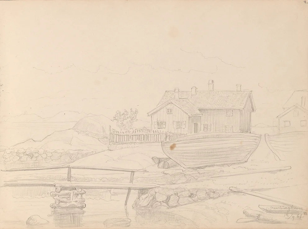 «Fra Nevlunghavn» 12. september 1861