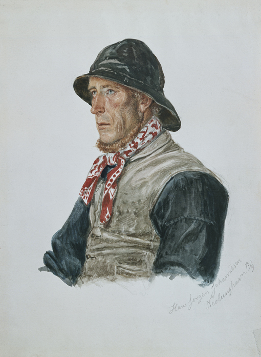 «Hans Jørgen Johannesen, Nevlunghavn» 1861