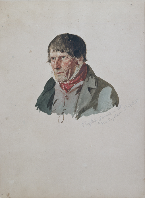 «Christen Jacobsen Lods, Nevlunghavn» 1861
