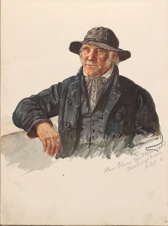 «Hans Jacob Olsen» Nevlunghavn 10.september 1861