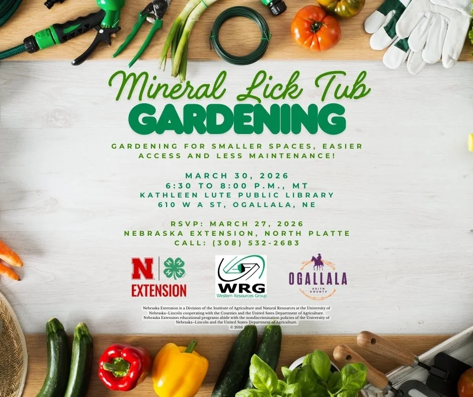 Mineral Lick Tub Gardening