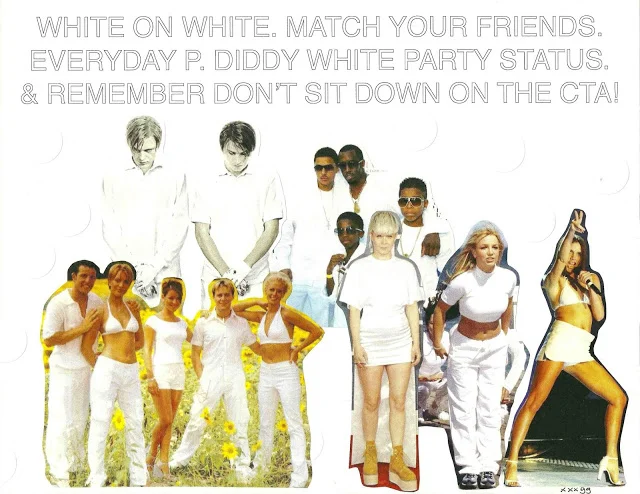 Steps "One For Sorrow" Music Video / Funny Game U.S. movie poster / Robyn @ the 2013 Grammy Awards / P. Diddy & Crew @ his 2007 White Party / Britney Spears "Sometimes" Music Video / Posh Spice @ the 1997 Brit Awards