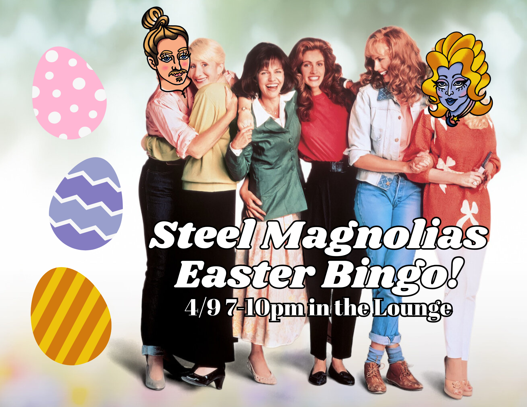 Steel Magnolias Easter Music Box Bingo!