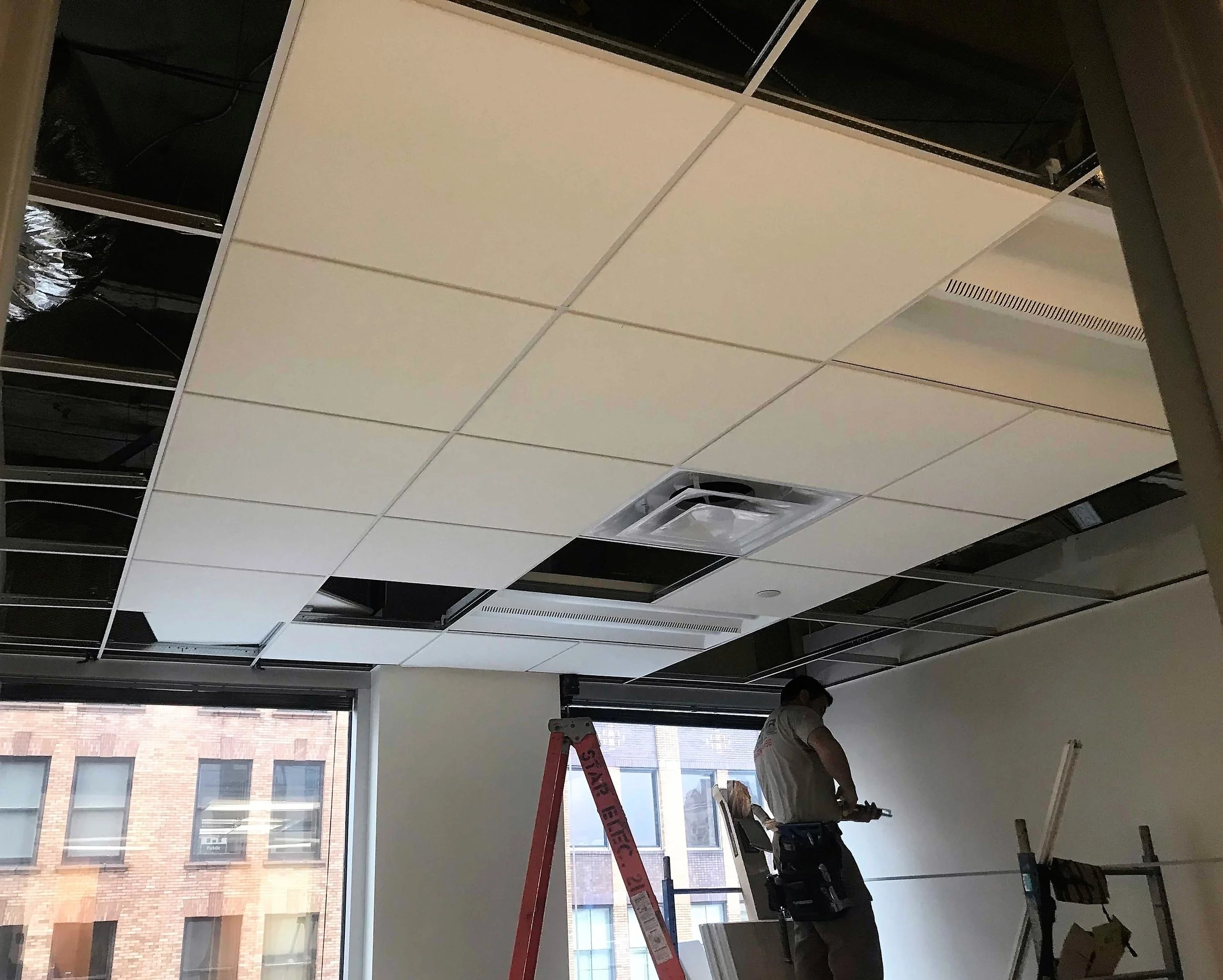 Acoustical Ceilings — Pentoir Construction Inc Commercial and