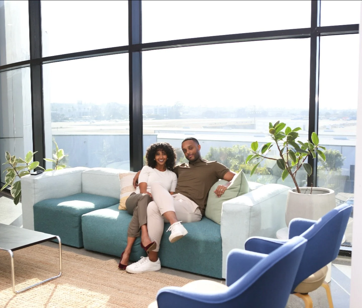We first connected during similar seasons, both taking a leap of faith into new cities and careers. 

Inspired by the book &ldquo;Produced by Faith&rdquo; by @devonfranklin (who later officiated our wedding), we saw that our lives are truly shaped by
