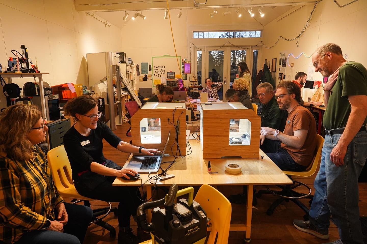 Ever wonder what happens when digital fabrication meets STEAM? See for yourself! Take a look back at the very first year of the Downeast Maine Arts Residency, empowering artists and strengthening our community. 

Not only did visiting artists develop