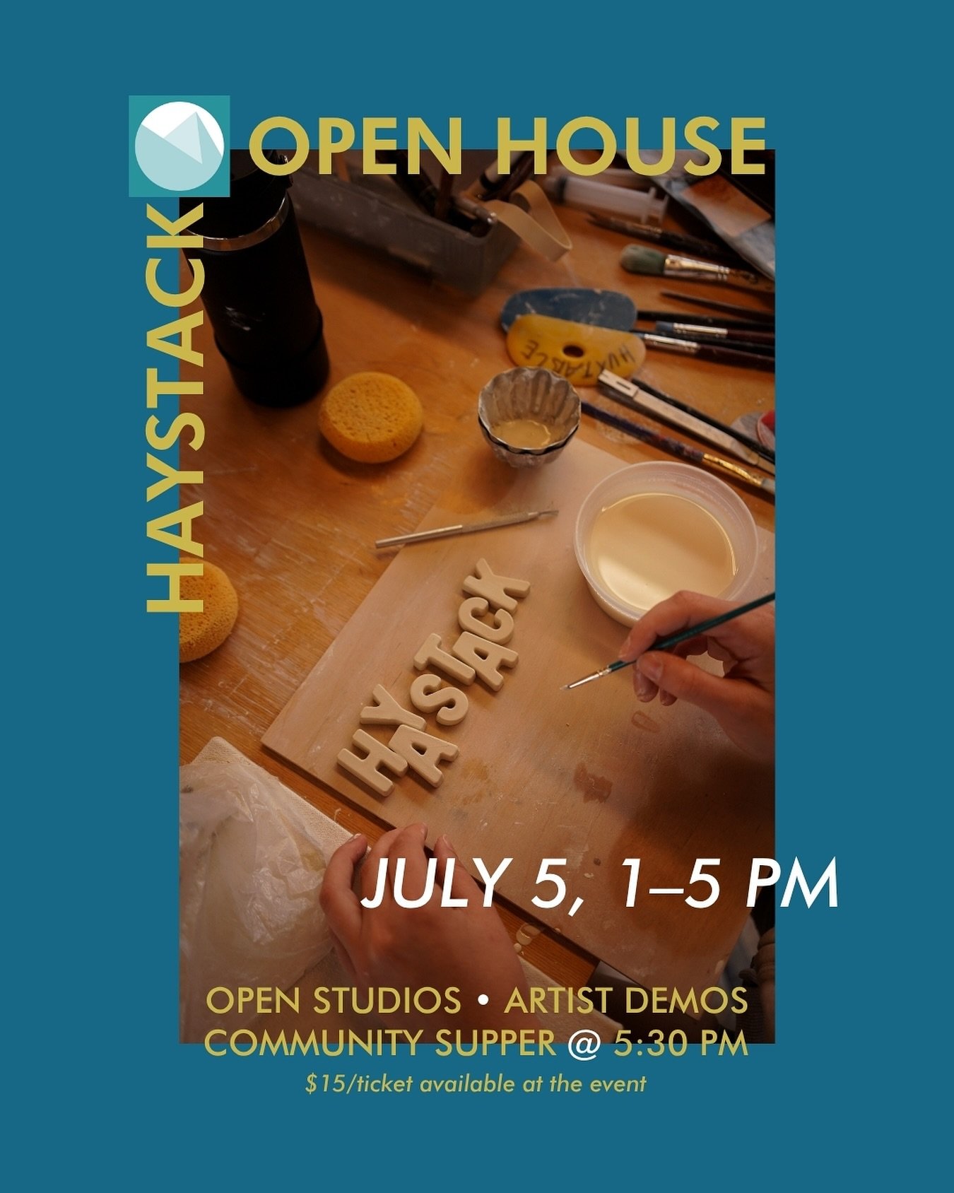 Curious about Haystack&rsquo;s studio spaces and craft offerings? Join us for the free Haystack Open House on Saturday, July 5!

From 1&ndash;5 PM, artists from the wider community will offer demonstrations and opportunities for visitors of ALL ages: