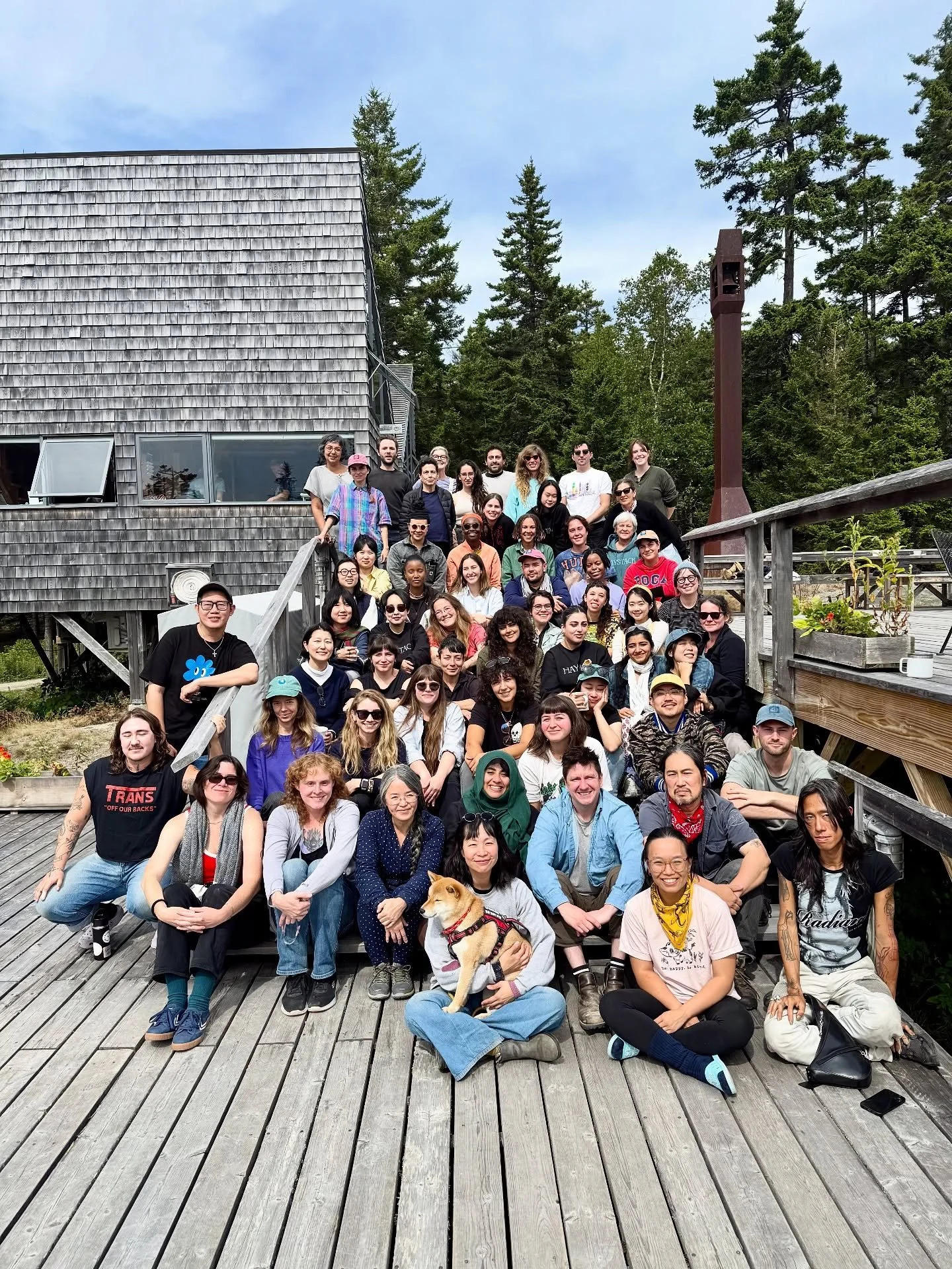 For the first time this year, Open Studio Residency took place in the fall, which allowed for glassblowing in the Hot Shop. 🔥

Haystack&rsquo;s Open Studio Residency creates space for artists to delve deep into their practice and experiment with new