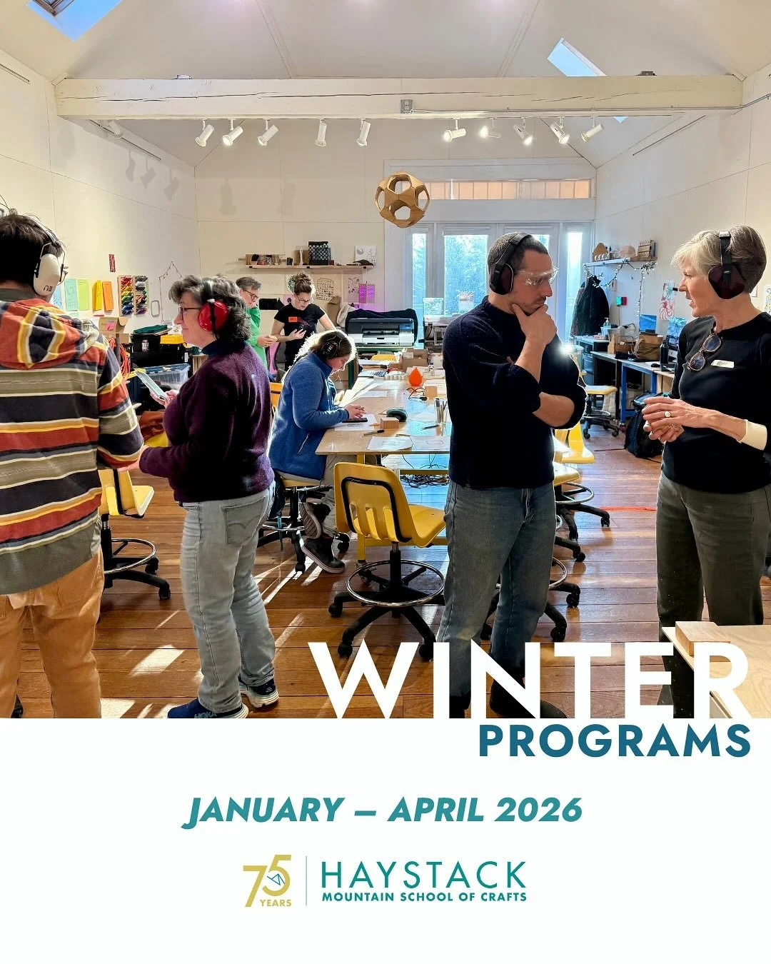 Looking for activities to get you through the long Maine winter? Look no further! ❄️

Haystack&rsquo;s Winter Programs is a collection of free and low-cost workshops offered through the Fab Lab at Haystack&rsquo;s Center for Community Programs in Dee