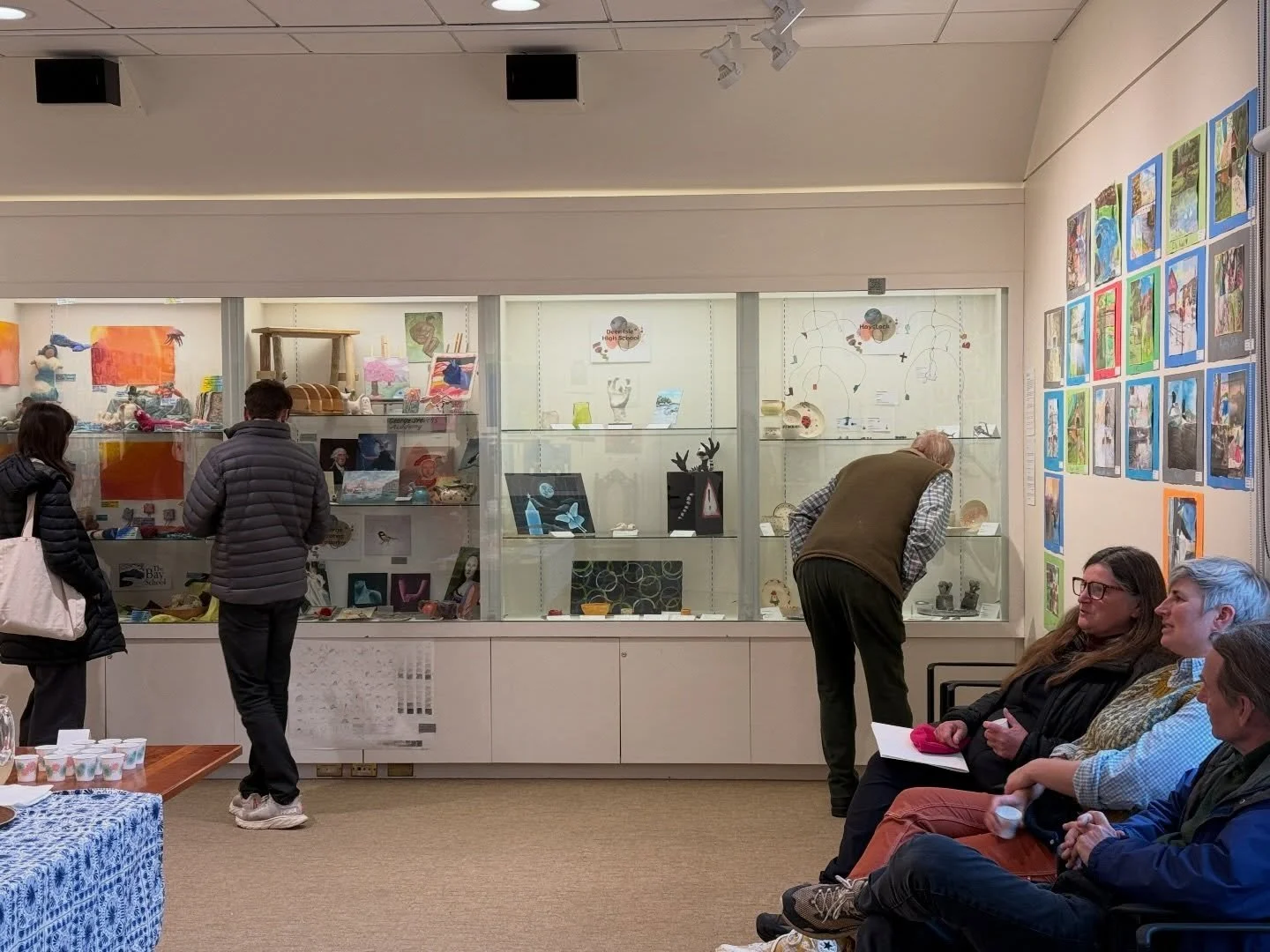 Each spring, Haystack&rsquo;s Mentor Program provides local high school students with the opportunity to learn from professional artists and makers in their community. 🤝

This year, 12 students participated from Ellsworth High School, George Stevens