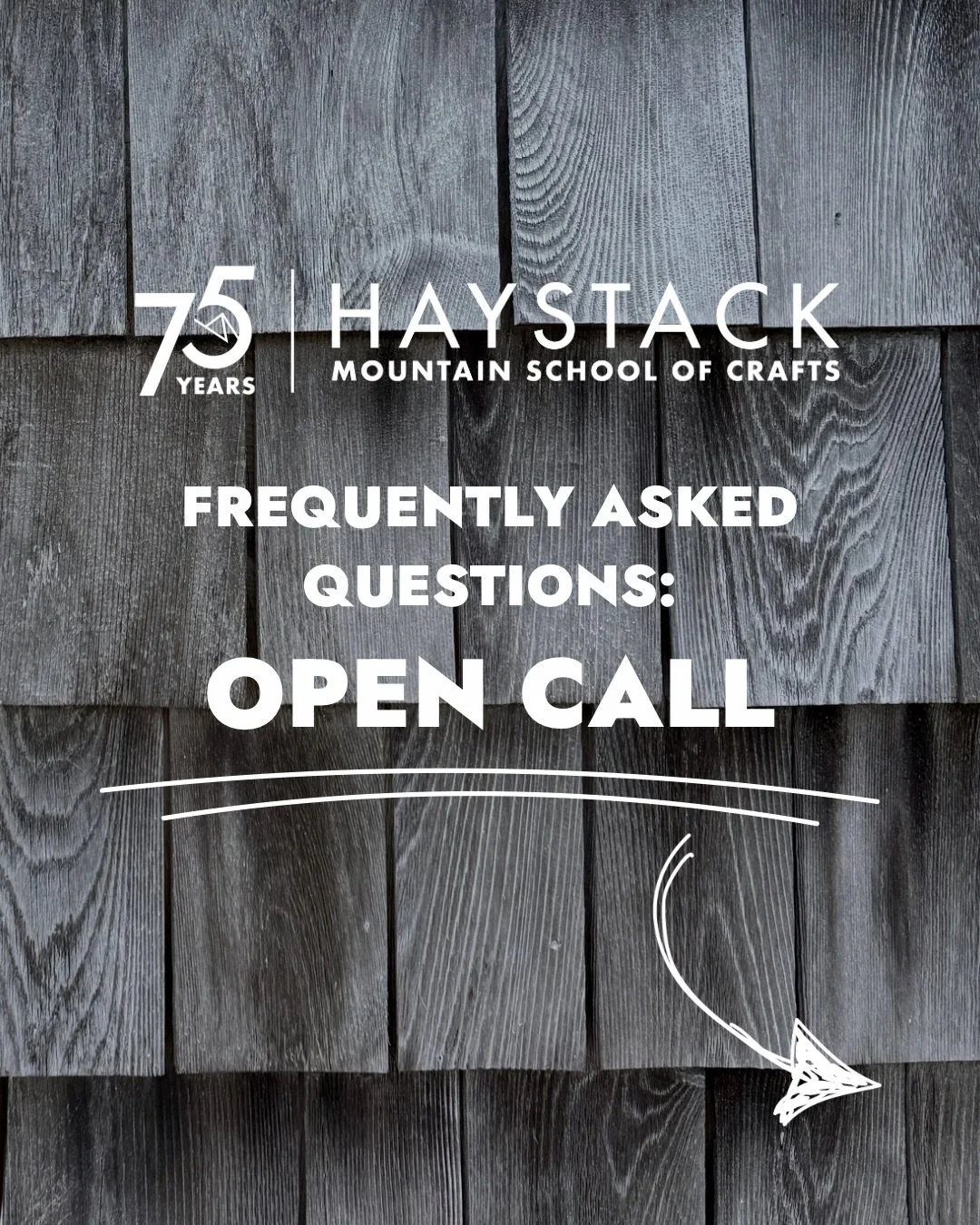 🚨Open Summer Workshops at Haystack!🚨

If you missed our application window for a 2026 summer workshop at Haystack, now is your chance to apply at the 🔗 in bio. There is still time to craft your Haystack experience.

Swipe for some FAQs about Open 