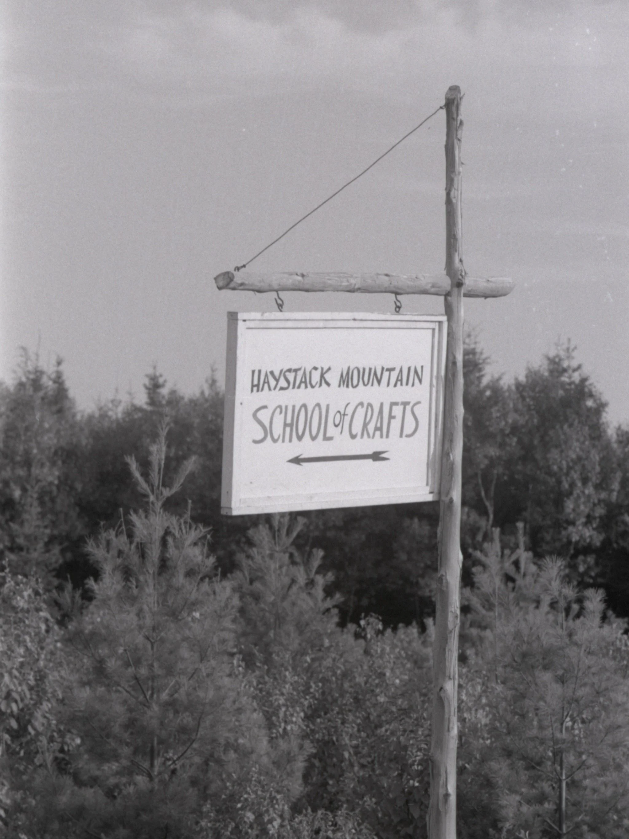 75 years ago today - July 9, 1951 - Haystack held its very first workshops on our original campus in Montville, Maine, on the side of Haystack Mountain. 🎊

Workshops were led by: Elizabeth Crawford, ceramics; Priscilla Merritt, weaving; Edgar Sewell