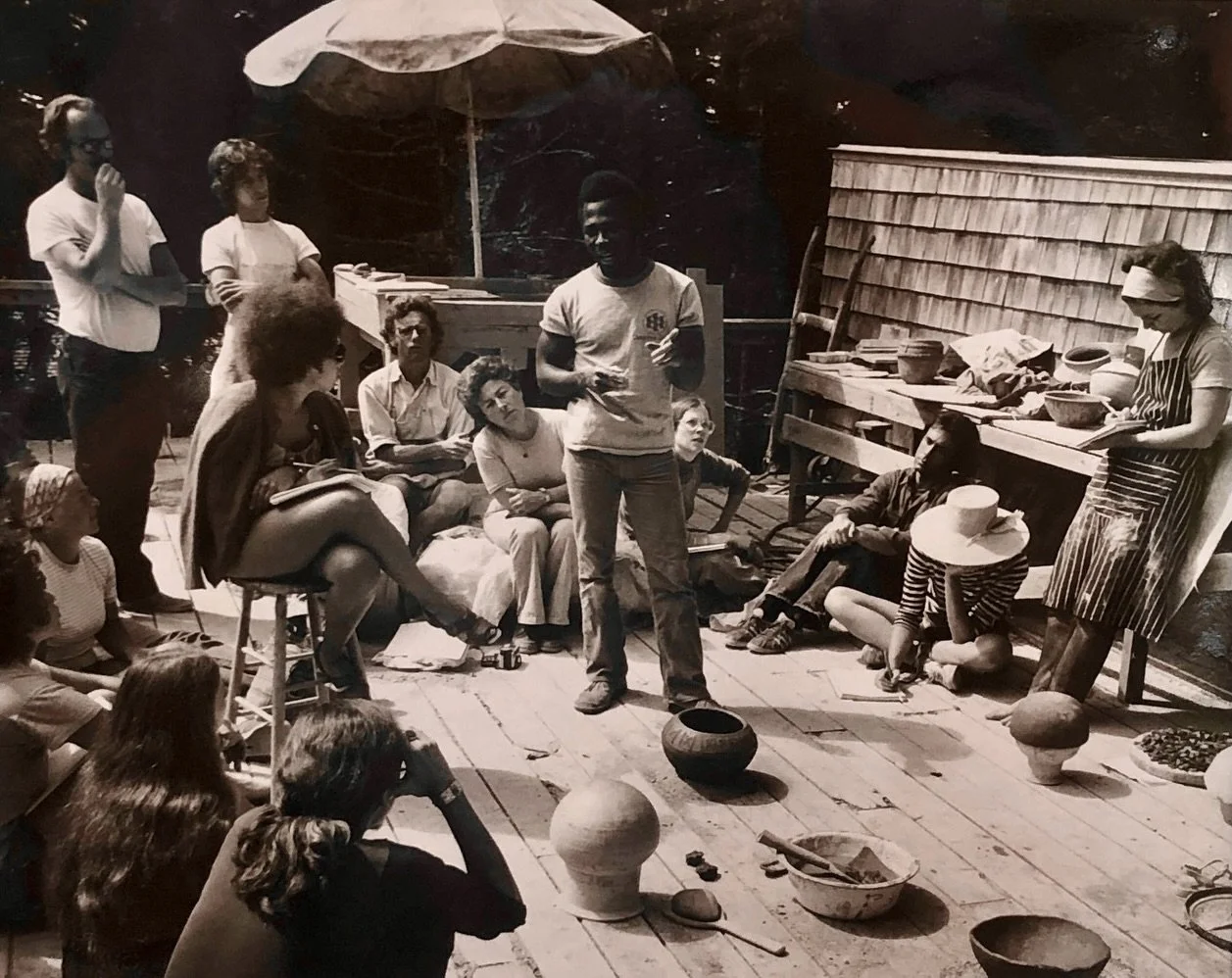The 1970s were a decade marked by significant societal shifts in the United States, and like other educational institutions, Haystack was a place for cultural meetings and explorations of these complexities.

Haystack tackled global issues by making 