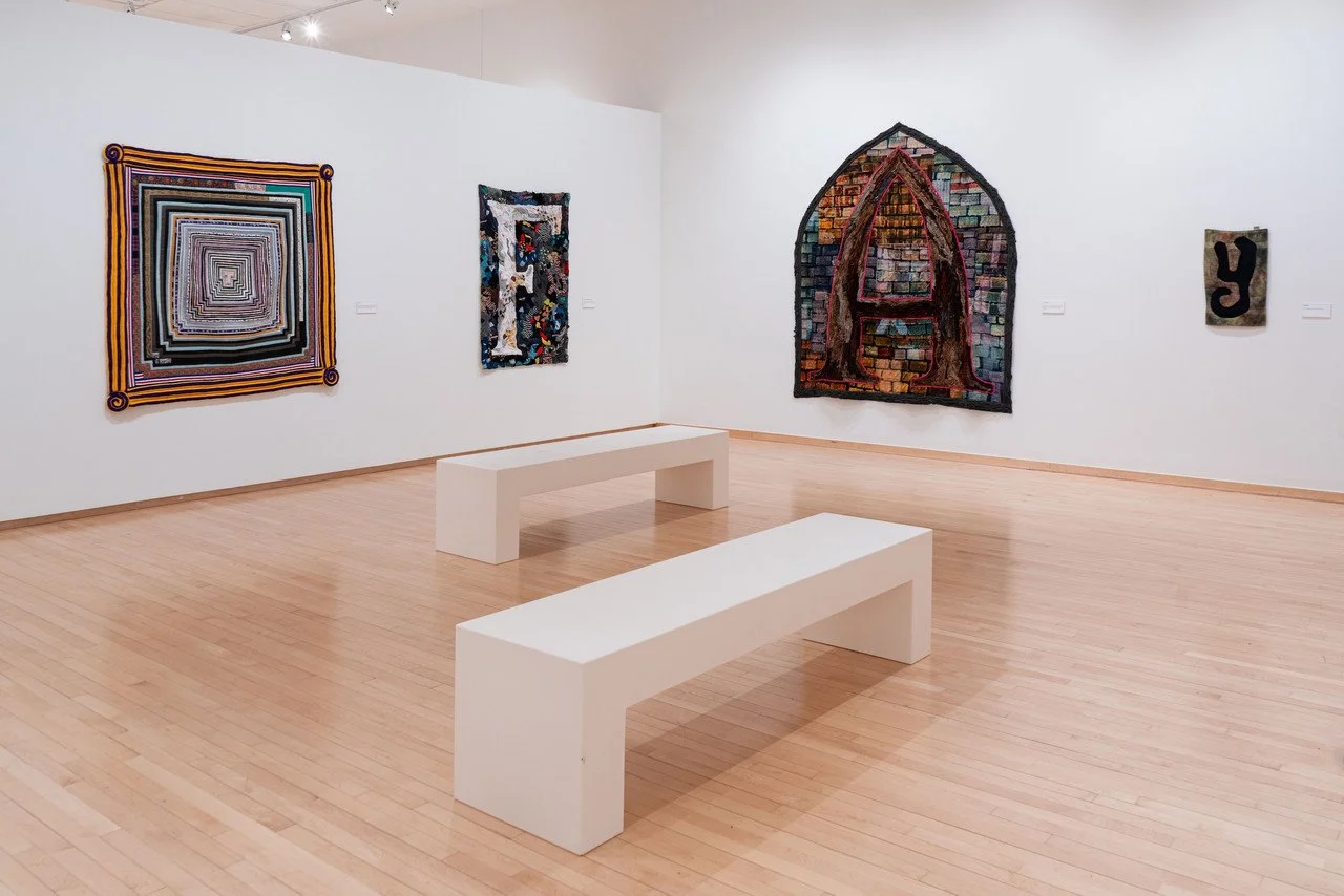   Lost &amp; Found  (on top of everything else), installation view of MFA thesis exhibition, Will Grimm, March 2026. 