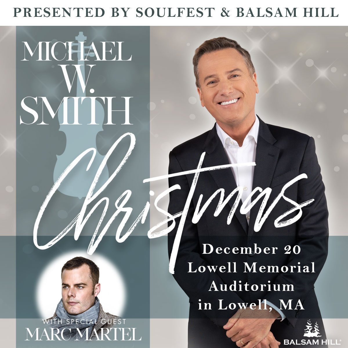 (CHRISTMAS) Michael W Smith w/ Marc Martel — The SoulFest: Christian Music Festival