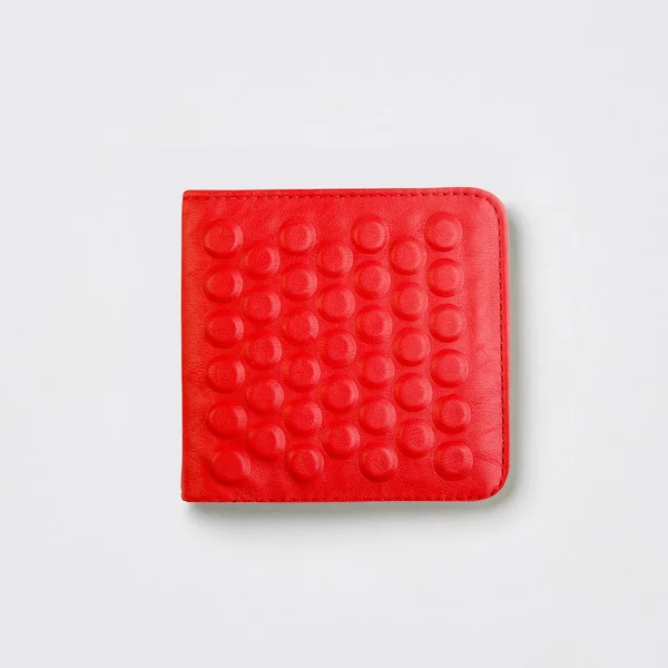 Bubble Wrap Red Wallet