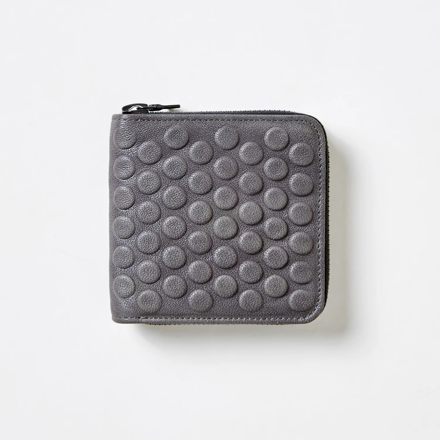Bubble Wrap Grey Zipper Wallet
