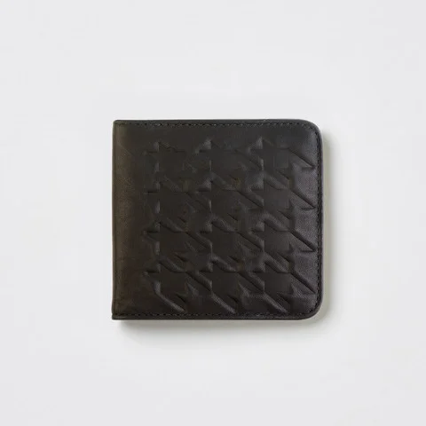 Houndstooth Black Wallet