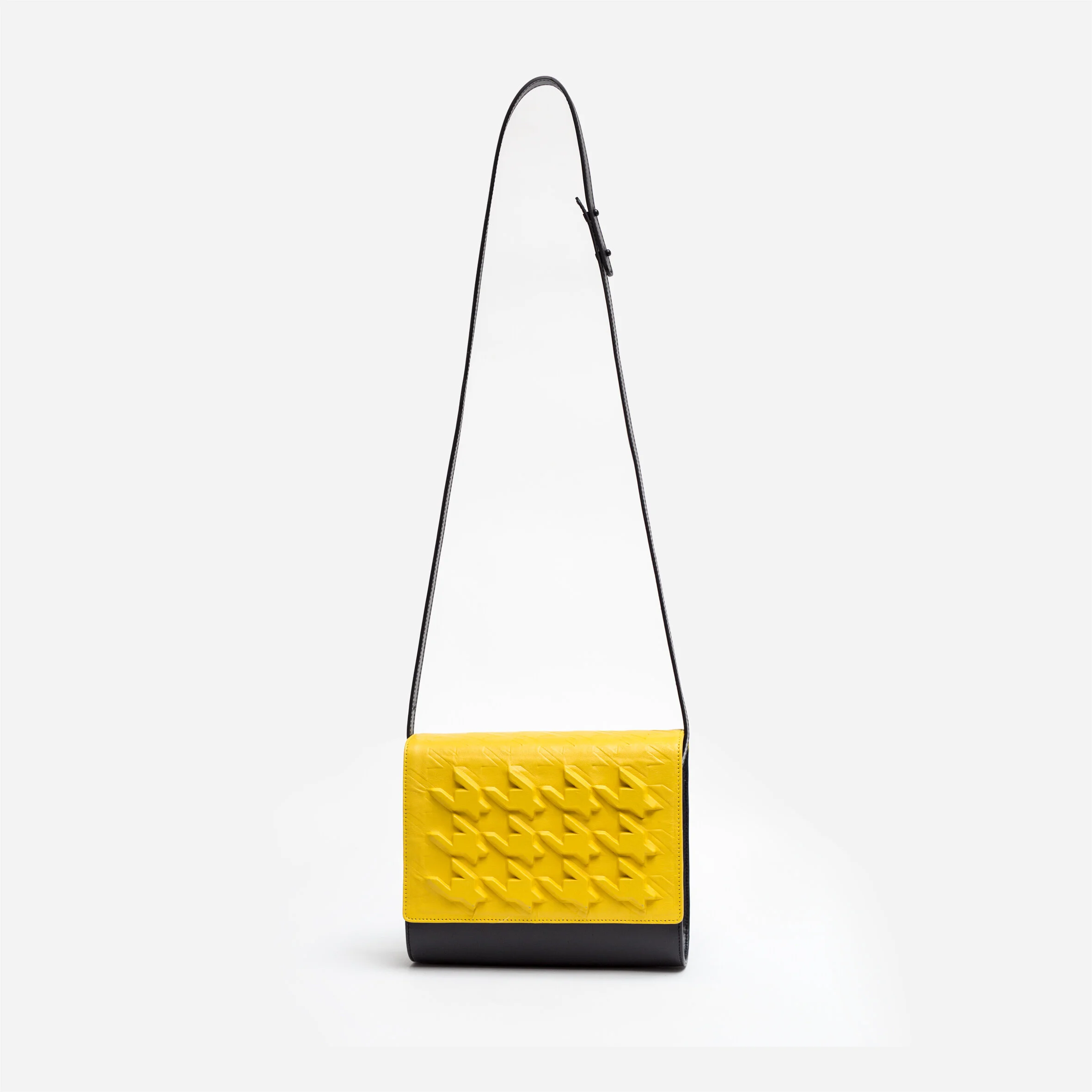 Houndstooth Yellow M 