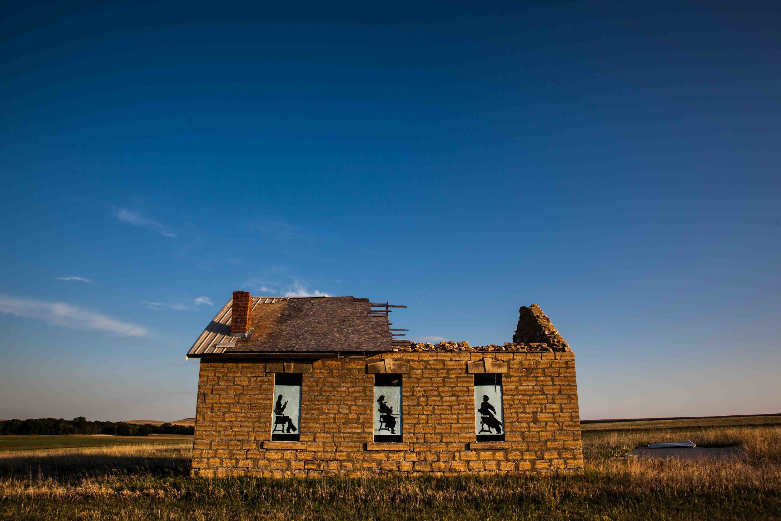 Little schoolhouse on the prairie