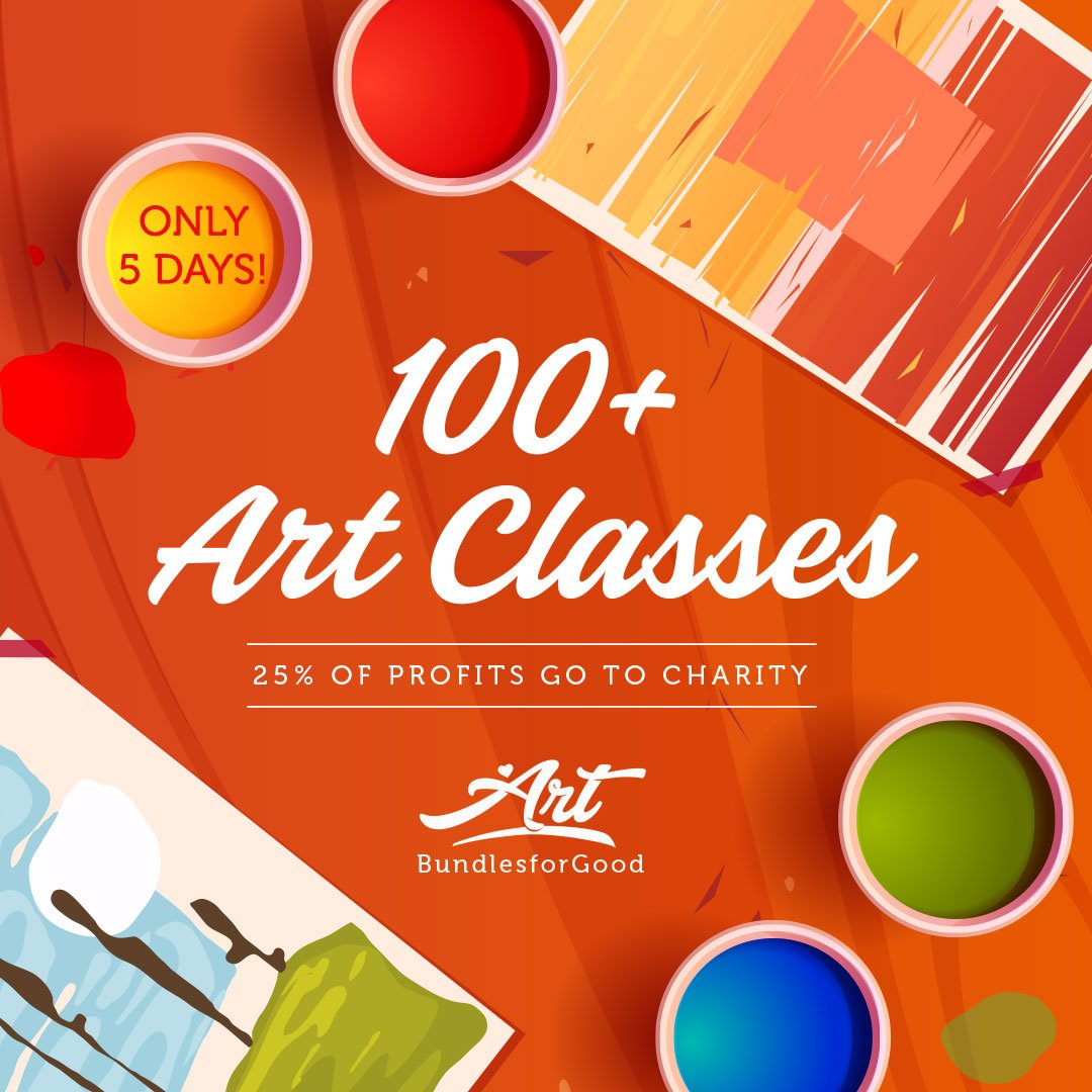 It's BACK -- Sign up to win this amazing ART bundle for FREE!!

Just click the link below from April 25th through May 1st!
💖💖💖
Copy and paste this link into your browser https://www.art.bundlesforgood.com/?ap_id=KimSales

#WINFREEARTCLASSES #ARTBU