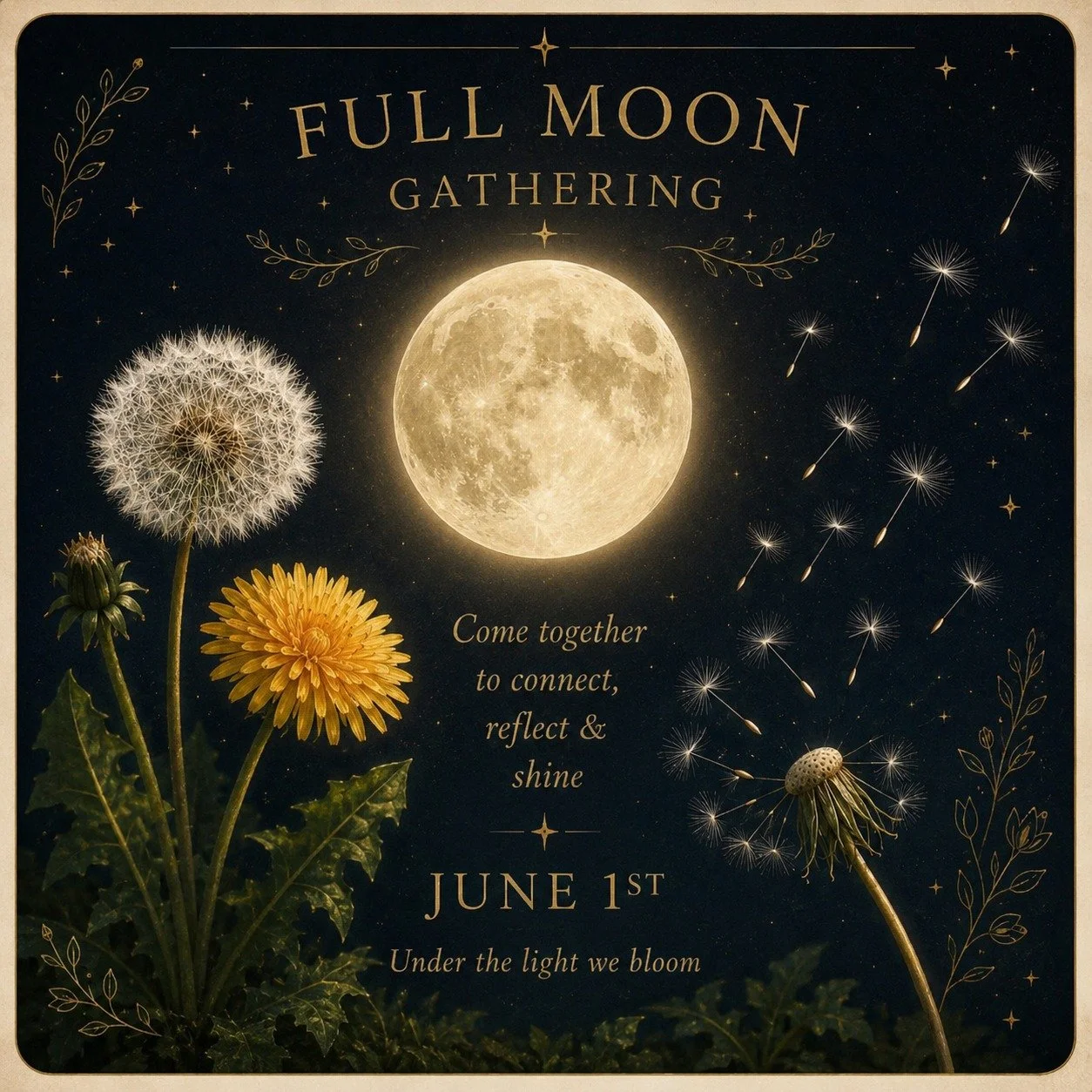 Live on Zoom

Join Tammy Roth and me in a (FREE) full moon experience on Monday, June 1 at 9AM CST/10AM EST.  We'll have a creative practice and get in the field with the Sagittarius full moon.  Bring your coffee, a note pad and pen/pencils/crayons/m