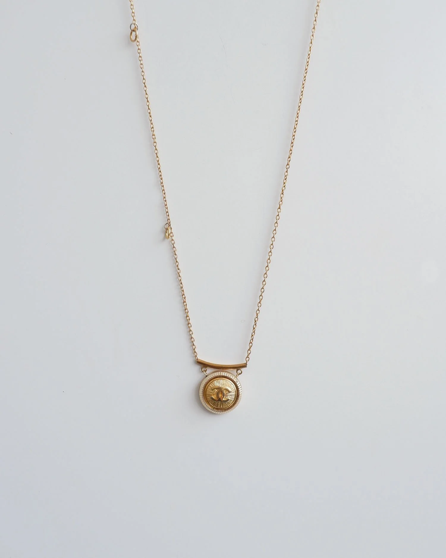 Reworked Chanel Button Necklace — THE 