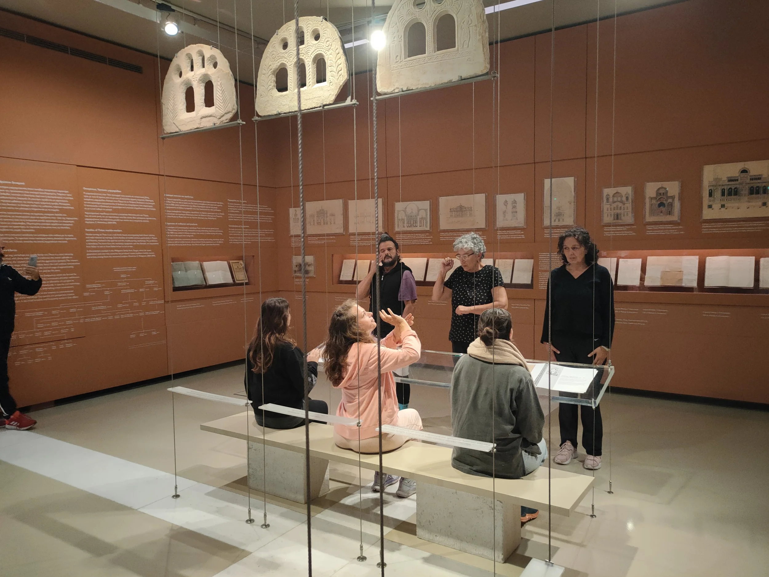   Viewpoints technique-based workshop    Museum of Marble Crafts    Piraeus Bank Group Cultural Foundation (PIOP)    Pyrgos, Tinos, Greece, November 2024    Εργαστήριο βασισμένο στη θεατρική τεχνική Viewpoints    Μουσείο Μαρμαροτεχνίας ΠΙΟΠ    Πύργος