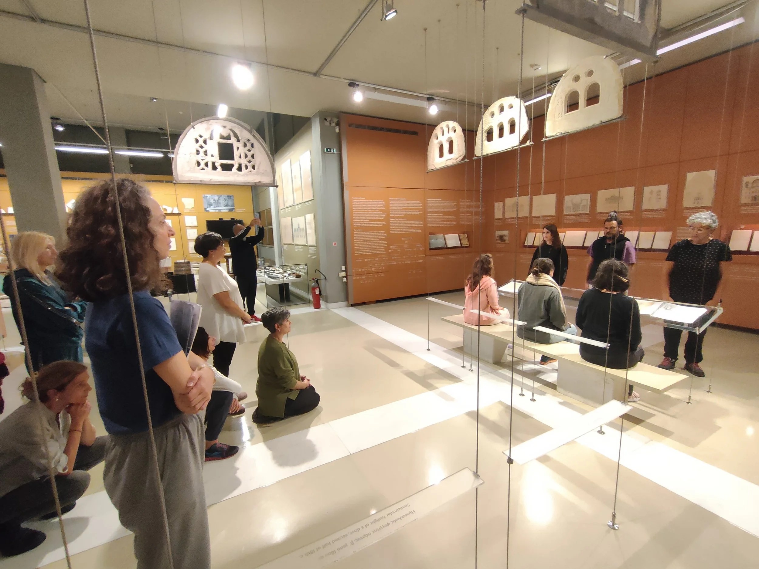   Viewpoints technique-based workshop    Museum of Marble Crafts    Piraeus Bank Group Cultural Foundation (PIOP)    Pyrgos, Tinos, Greece, November 2024    Εργαστήριο βασισμένο στη θεατρική τεχνική Viewpoints    Μουσείο Μαρμαροτεχνίας ΠΙΟΠ    Πύργος