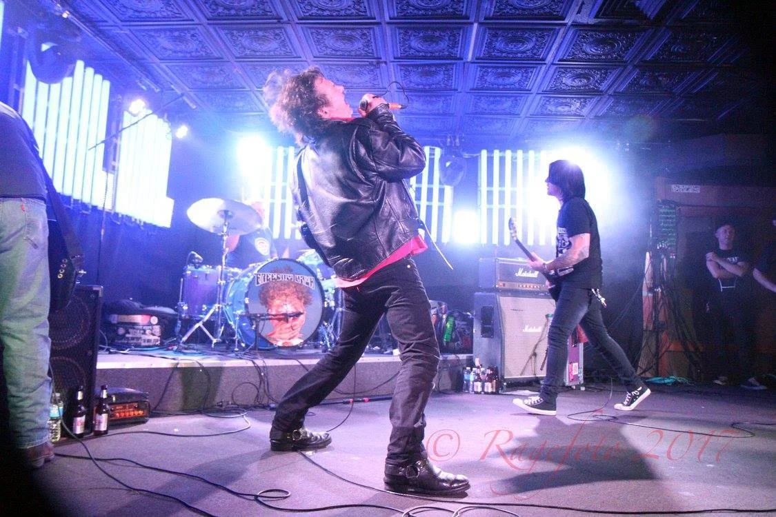 Larry and the boys in action!
