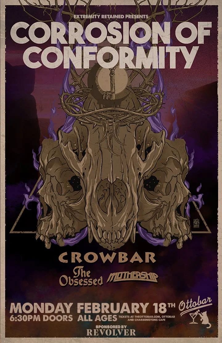 Corrosion Of Conformity, Crowbar, The Obsessed, and Mothership