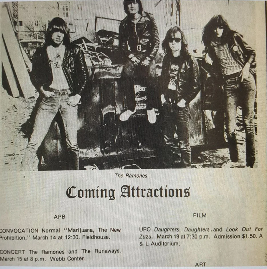 The Ramones at ODU: A Concert Review 41 Years in the Making