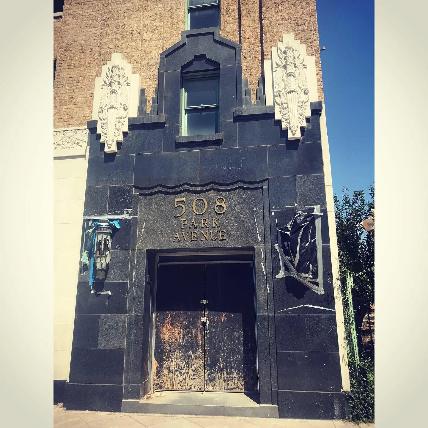 508 Park Ave, this location was one of only two places where mythical Delta Blues musician, Robert Johnson, recorded.