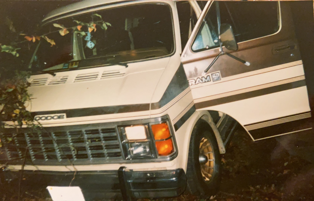 The time we drove the van into a ditch.