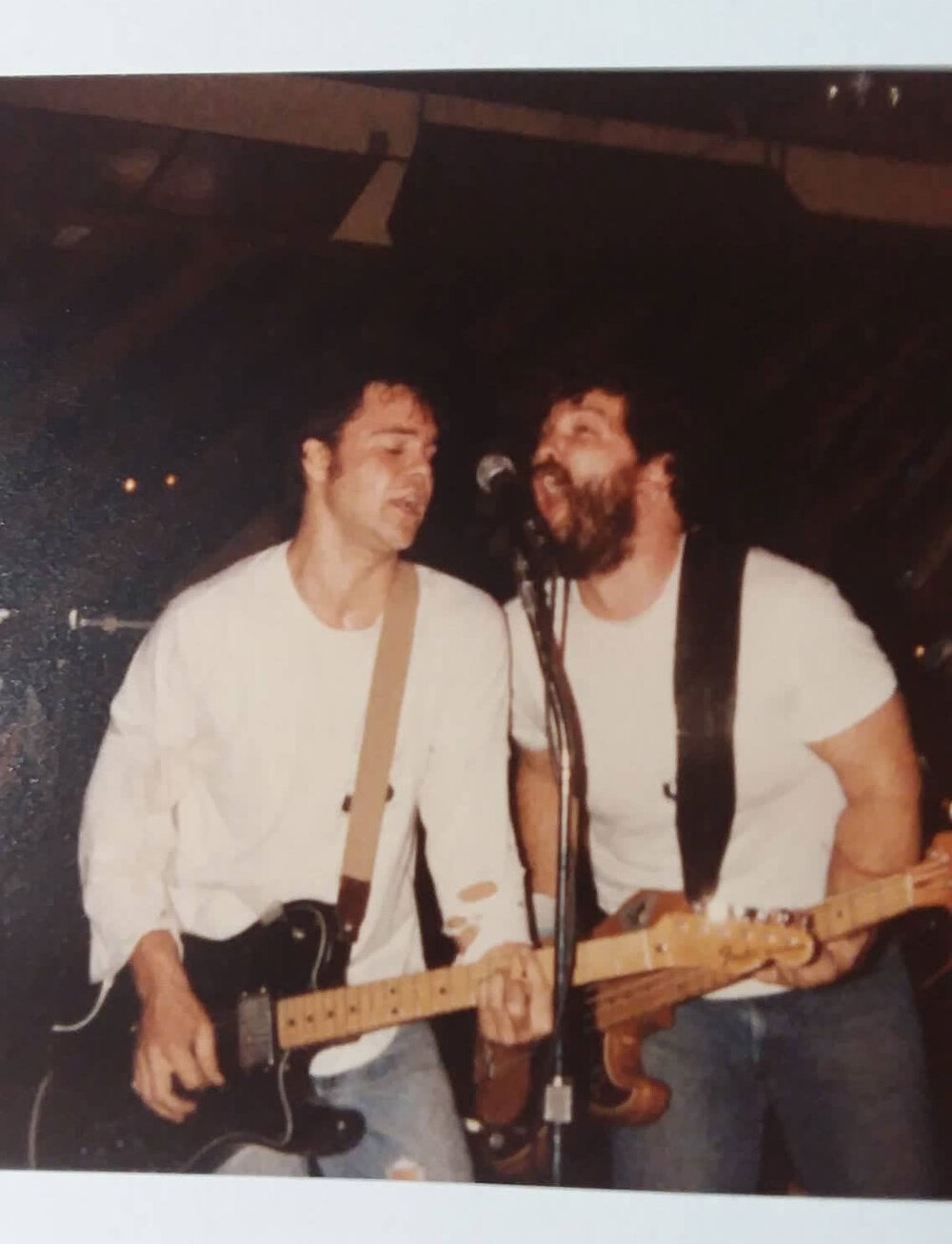 Me &amp; Dick Early, Jerry's Kids, at the Wave in Va. Beach, 1981-82ish.