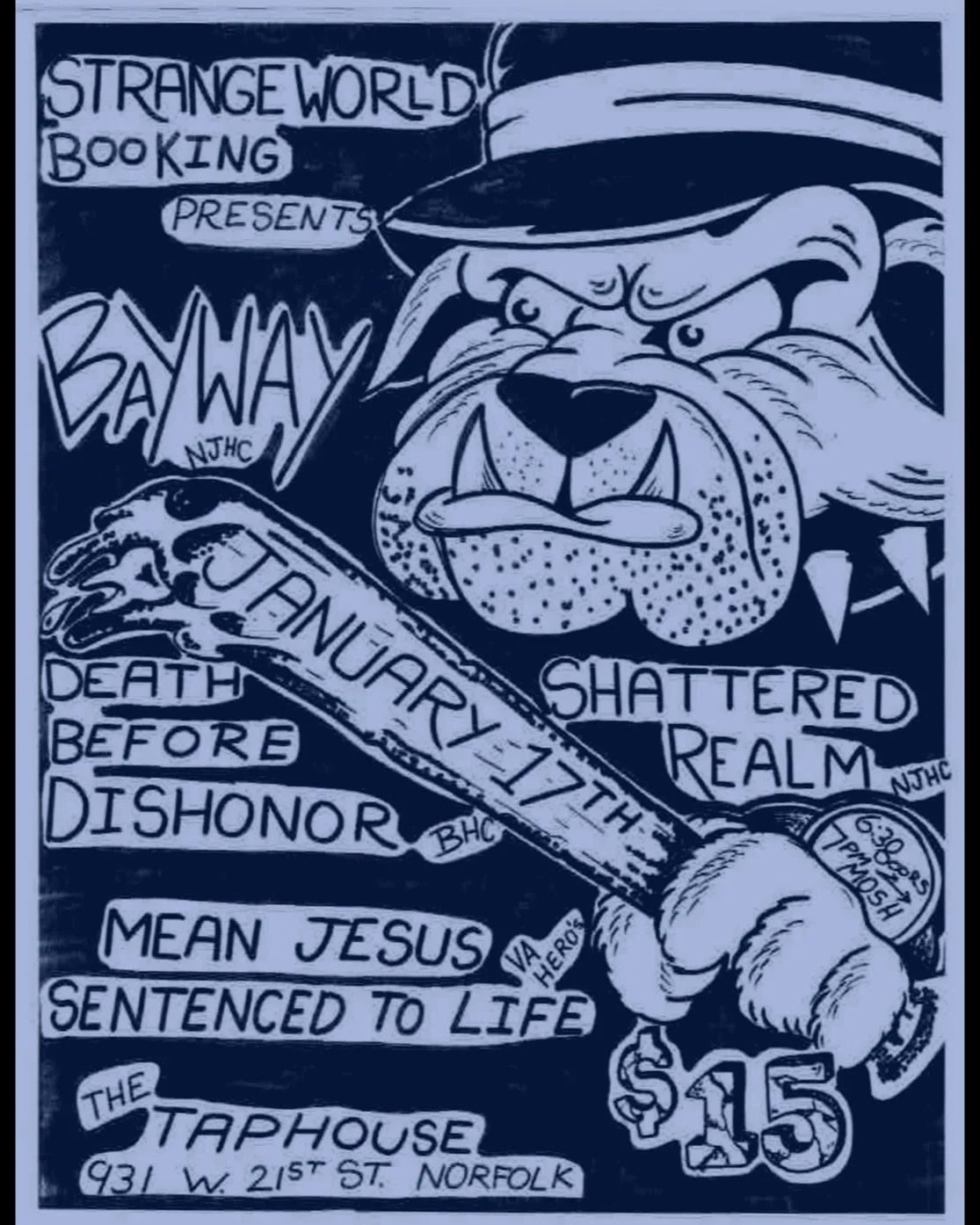 Shattered Realm, Death Before Dishonor, Mean Jesus, and Sentenced To Life