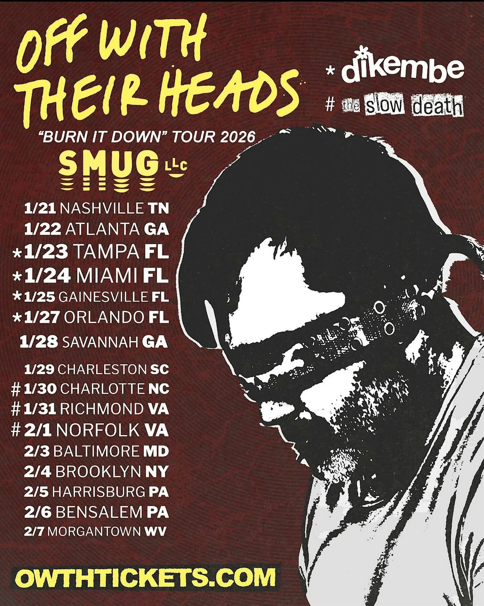 Off With Their Heads, Smug LLC, and The Slow Death