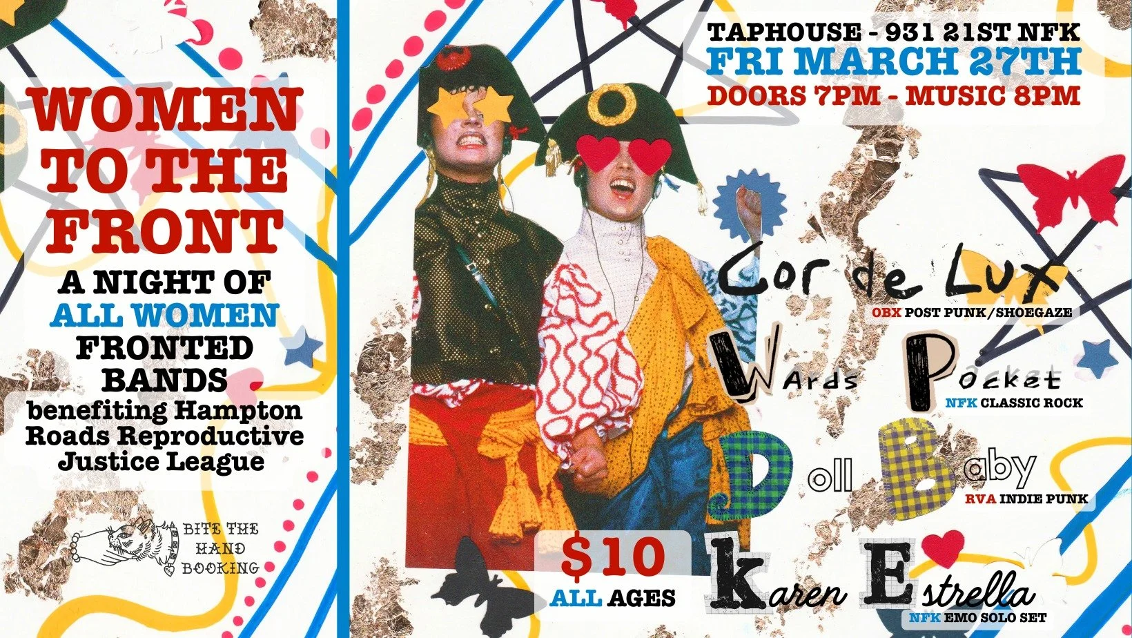 Cor de Lux, Wards Pocket, Doll Baby, and Karen Estrella (of Padfoot) 